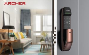 Lắp đặt khóa điện tử vân tay dựa vào kiến trúc ngôi nhà