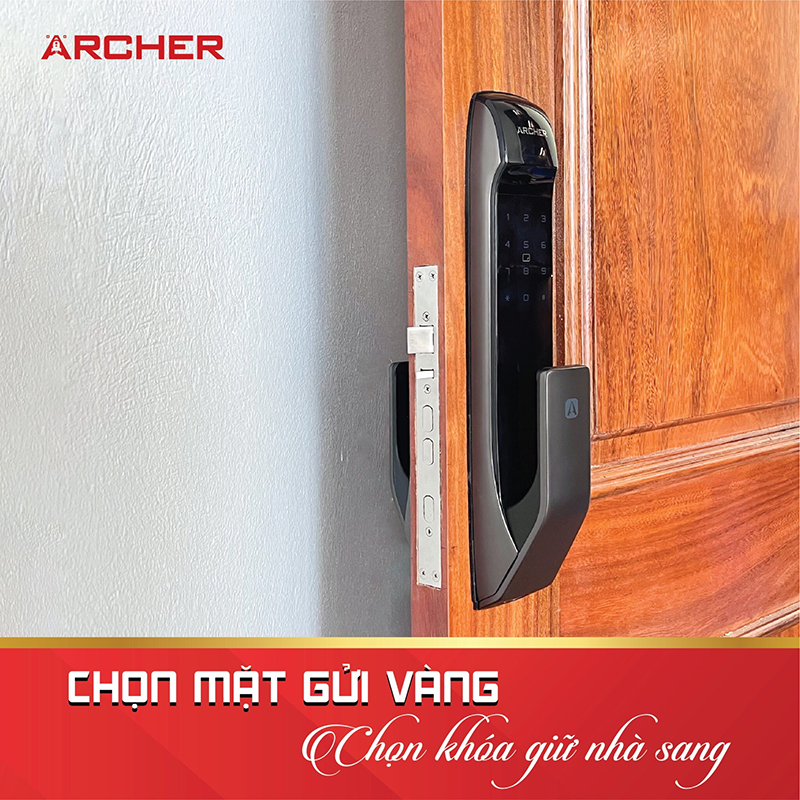 Lắp đặt khóa cửa vân tay tại Nam Từ Liêm giúp tăng tính bảo mật cho không gian