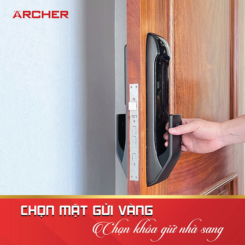 Khóa vân tay Archer với khả năng nhận dạng vân tay siêu nhạy