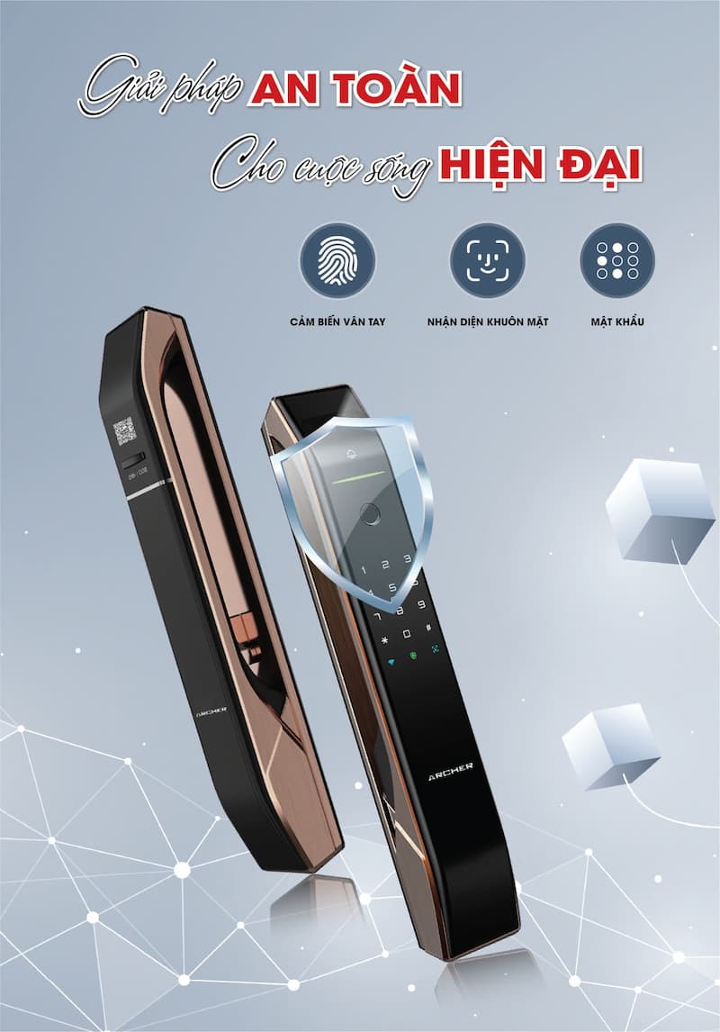 Trang bị khóa điện tử vân tay ngày càng được ưa chuộng vì mang lại nhiều lợi ích