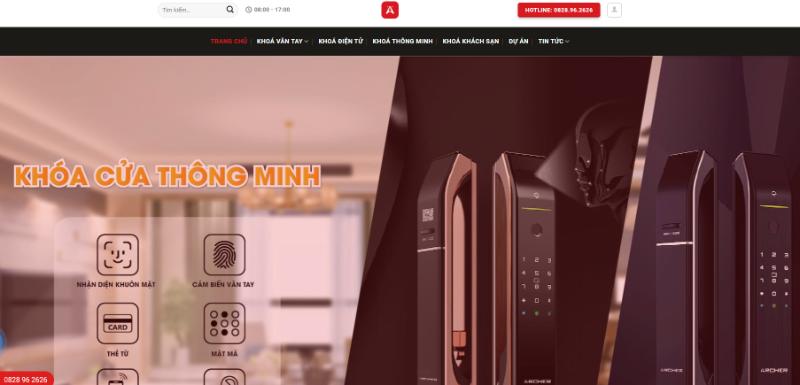 Địa chỉ mua khóa cửa điện tử - khoavantay.com