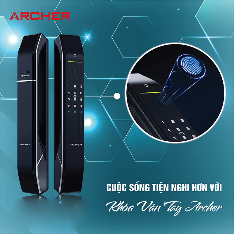 Khóa điện tử vân tay tiện lợi, bảo mật
