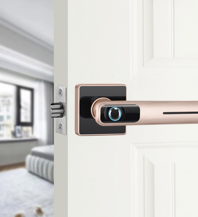 Khóa cửa vân tay cho phòng ngủ rất phổ biến